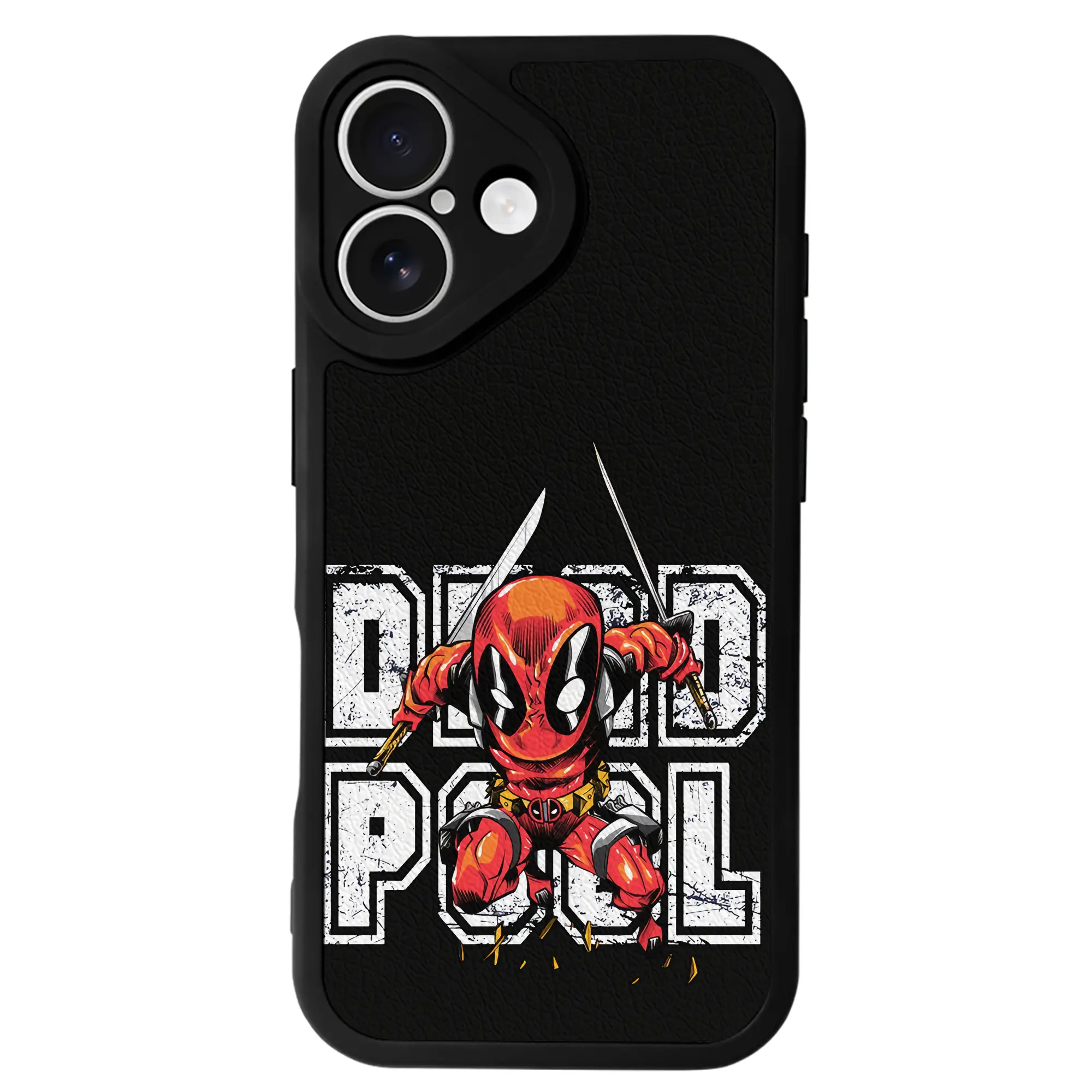 アベンジャーズ (Avenjāzu) グッズ スパイダーマン（Spider-Man） - IPhone 16シリーズ対応 ・ シリコンスマホケース ・ レザー調 ・ 高精度フィット ・ 耐衝撃 ・ ワイヤレス充電対応 ・ 精密カット